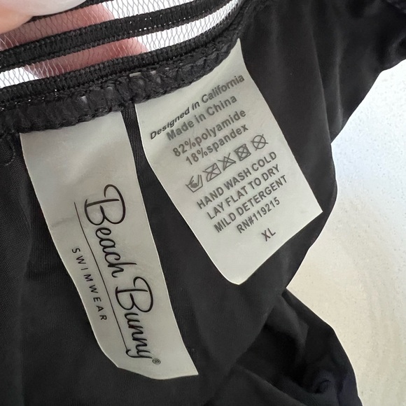 Beach Bunny Sheer Addiction Bikini And Push Up Top Size Medium/Xlarge - Picture 13 of 13